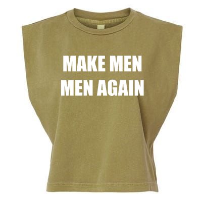 Make Men Men Again Garment-Dyed Women's Muscle Tee