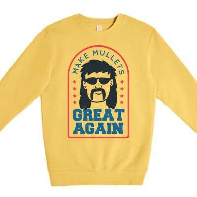 Make Mullets Great Again Premium Crewneck Sweatshirt