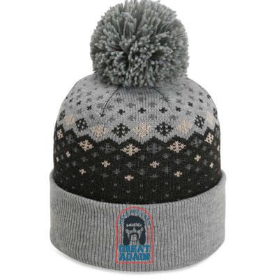 Make Mullets Great Again The Baniff Cuffed Pom Beanie