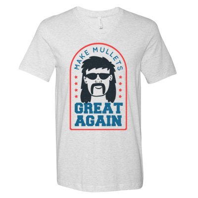 Make Mullets Great Again V-Neck T-Shirt