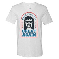 Make Mullets Great Again V-Neck T-Shirt