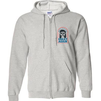 Make Mullets Great Again Full Zip Hoodie