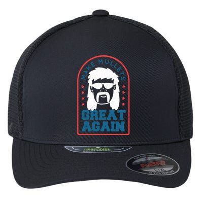 Make Mullets Great Again Flexfit Unipanel Trucker Cap