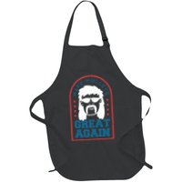 Make Mullets Great Again Full-Length Apron With Pockets