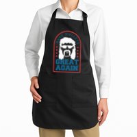 Make Mullets Great Again Full-Length Apron With Pockets