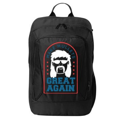 Make Mullets Great Again City Backpack