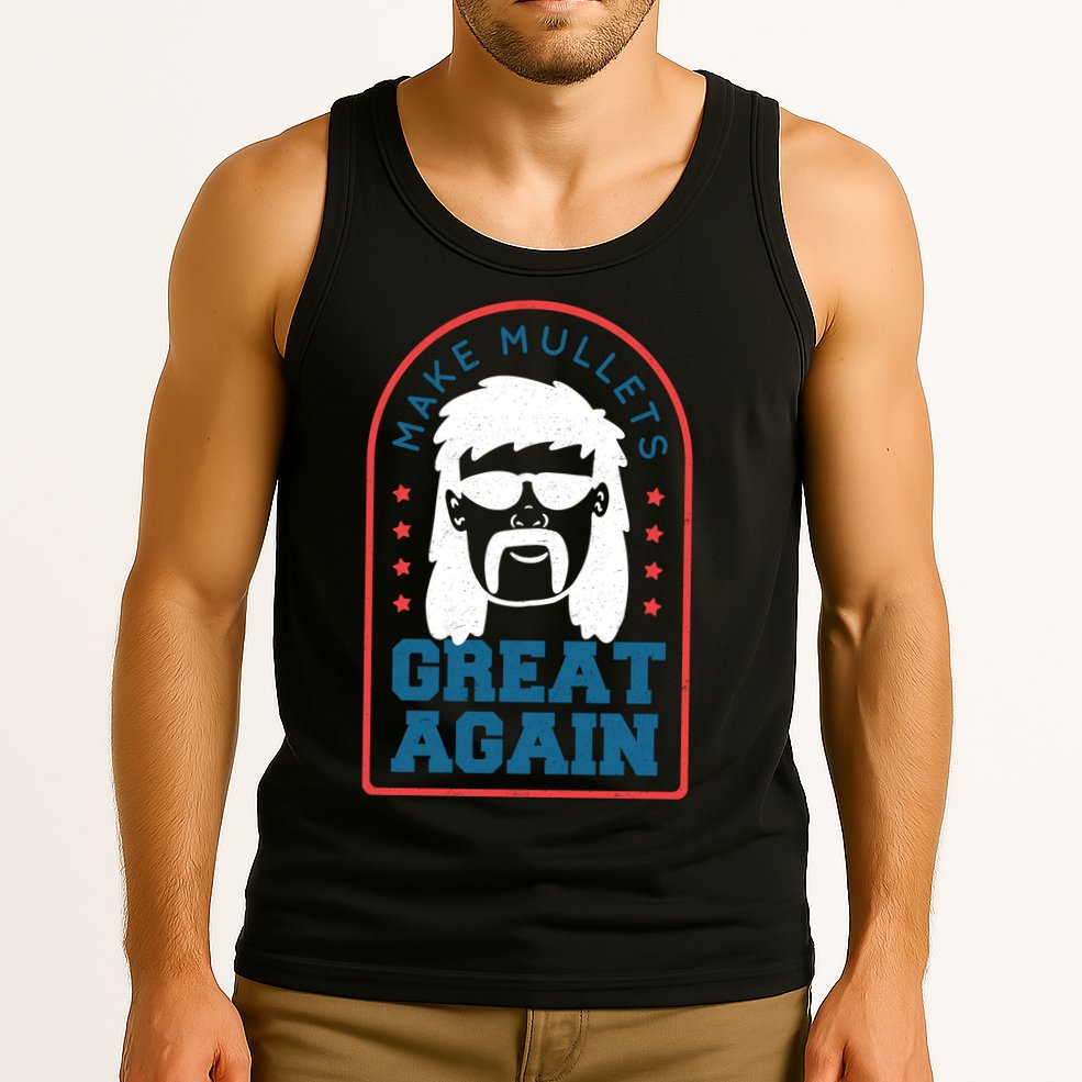Make Mullets Great Again Tank Top