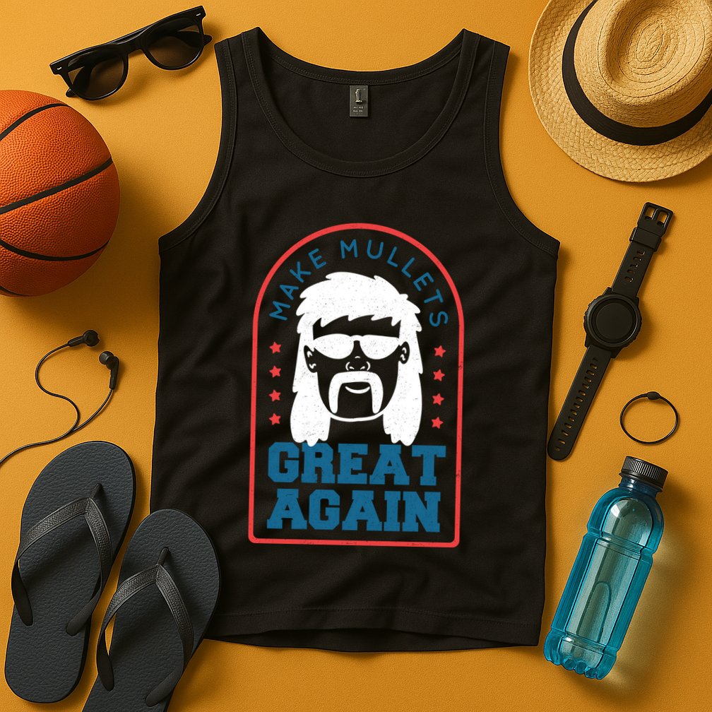Make Mullets Great Again Tank Top