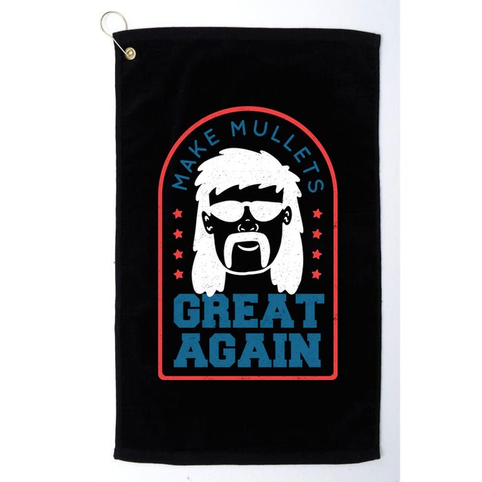 Make Mullets Great Again Golf Towel