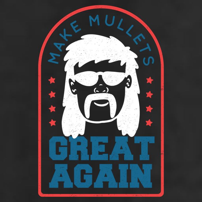Make Mullets Great Again Golf Towel