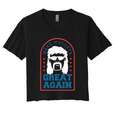 Make Mullets Great Again Crop Top
