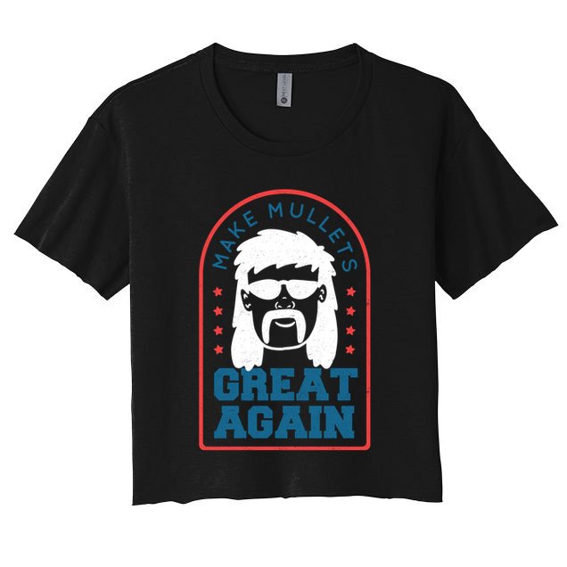 Make Mullets Great Again Crop Top