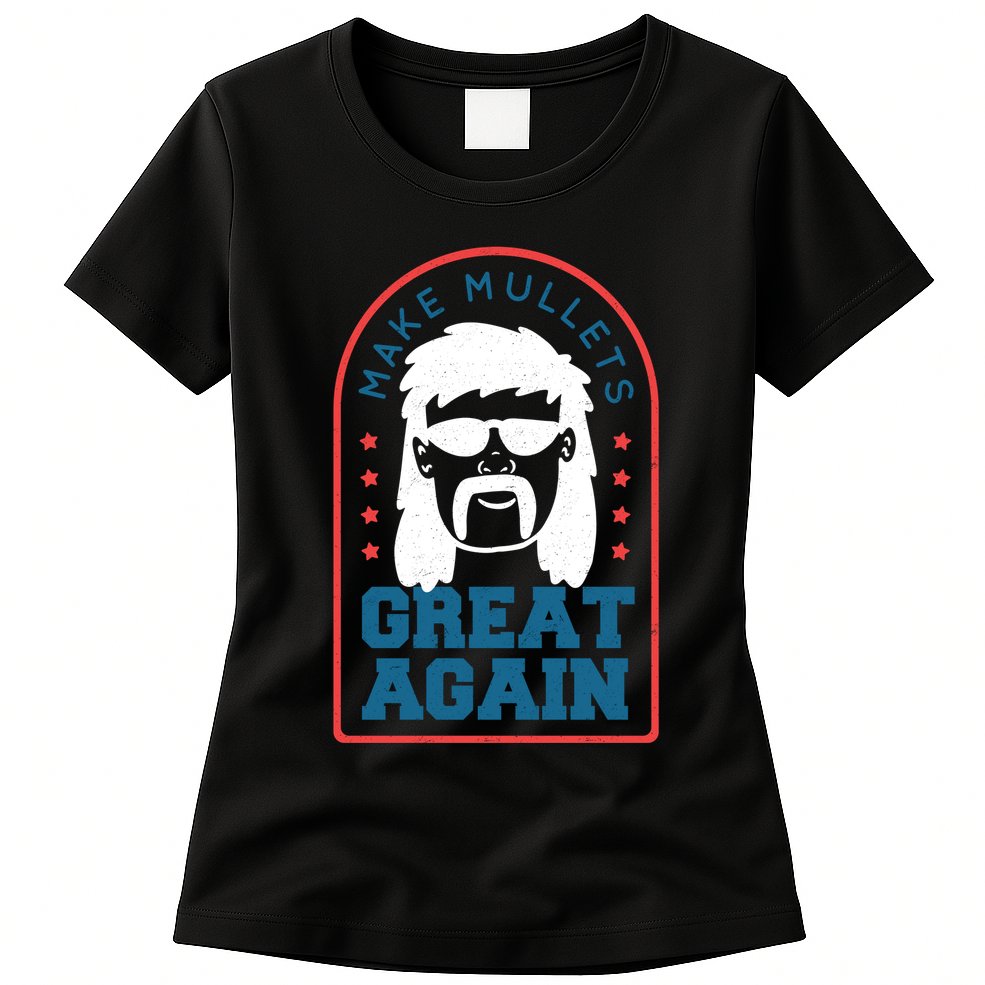 Make Mullets Great Again Womens T-Shirt