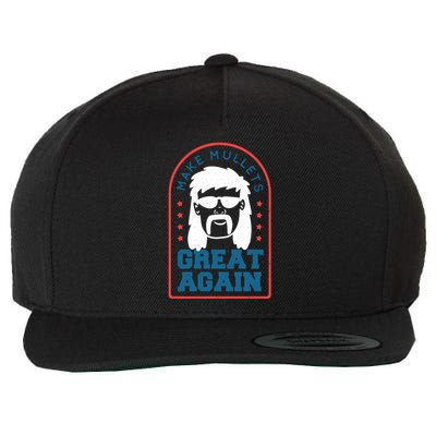 Make Mullets Great Again Wool Snapback Cap