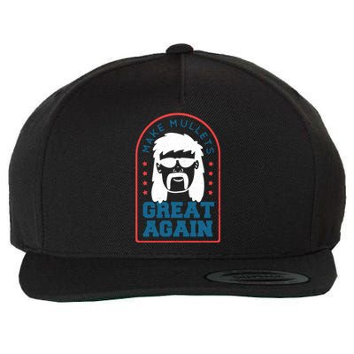 Make Mullets Great Again Wool Snapback Cap