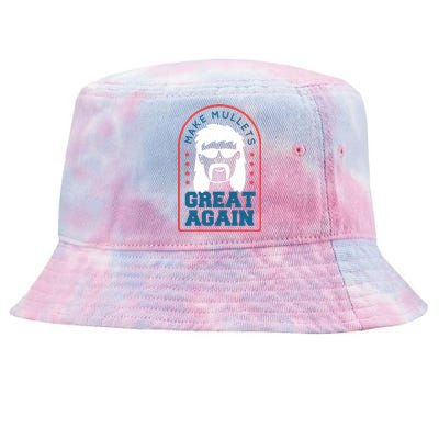 Make Mullets Great Again Tie-Dyed Bucket Hat