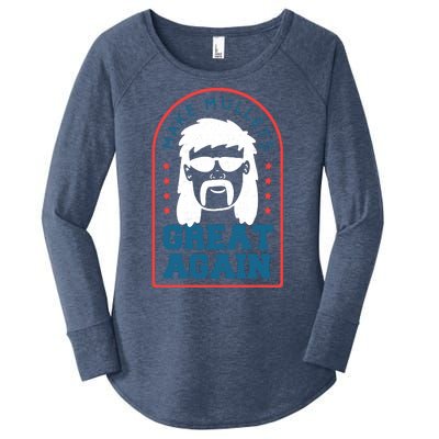 Make Mullets Great Again Women's Perfect Tri Tunic Long Sleeve Shirt