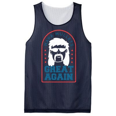 Make Mullets Great Again Mesh Reversible Basketball Jersey Tank