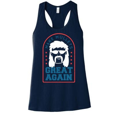 Make Mullets Great Again Women's Racerback Tank