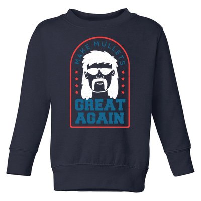 Make Mullets Great Again Toddler Sweatshirt