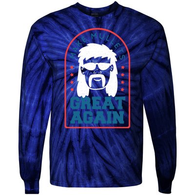 Make Mullets Great Again Tie-Dye Long Sleeve Shirt