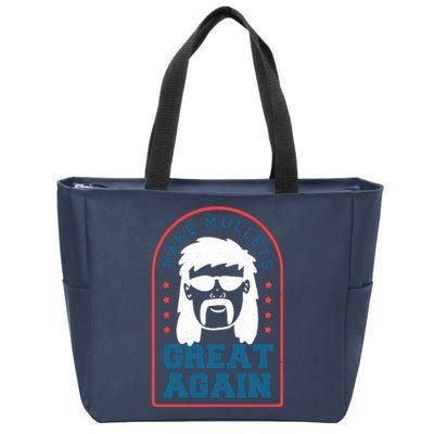 Make Mullets Great Again Zip Tote Bag