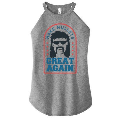 Make Mullets Great Again Women's Perfect Tri Rocker Tank