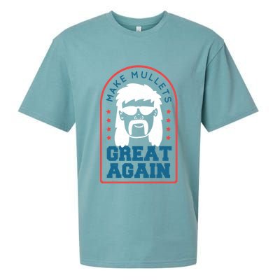 Make Mullets Great Again Sueded Cloud Jersey T-Shirt