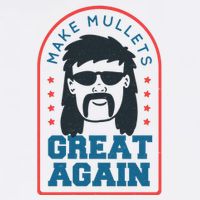 Make Mullets Great Again Garment-Dyed Sweatshirt