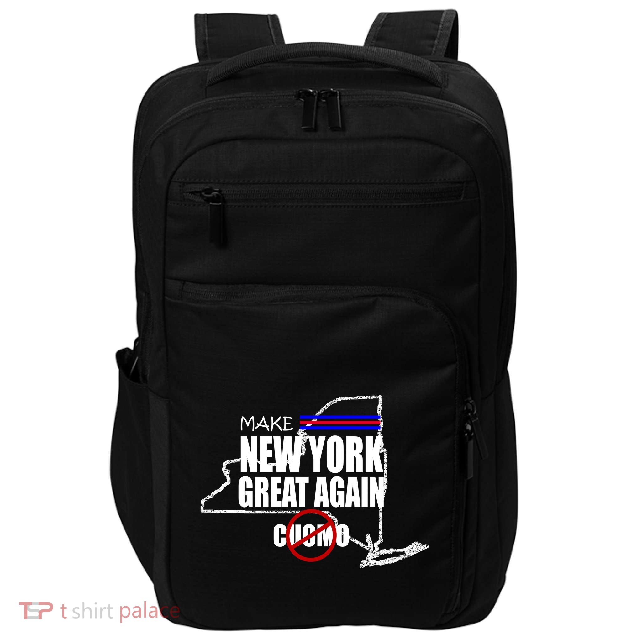 Make New York Great Again No More Cuomo Impact Tech Backpack