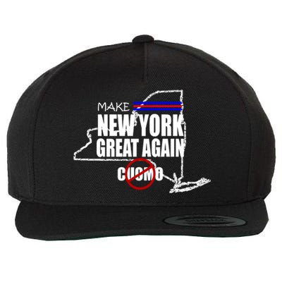 Make New York Great Again No More Cuomo Wool Snapback Cap