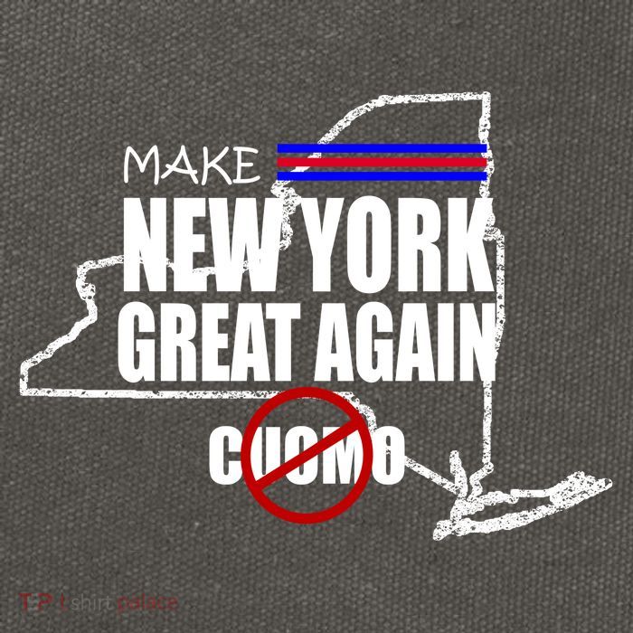 Make New York Great Again No More Cuomo Cotton Canvas Backpack