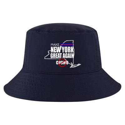 Make New York Great Again No More Cuomo Cool Comfort Performance Bucket Hat