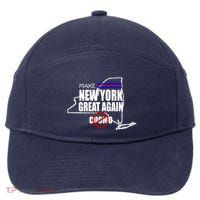 Make New York Great Again No More Cuomo 7-Panel Snapback Hat