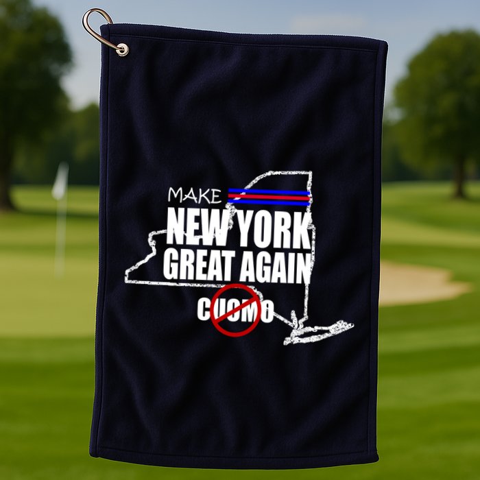 Make New York Great Again No More Cuomo Golf Towel