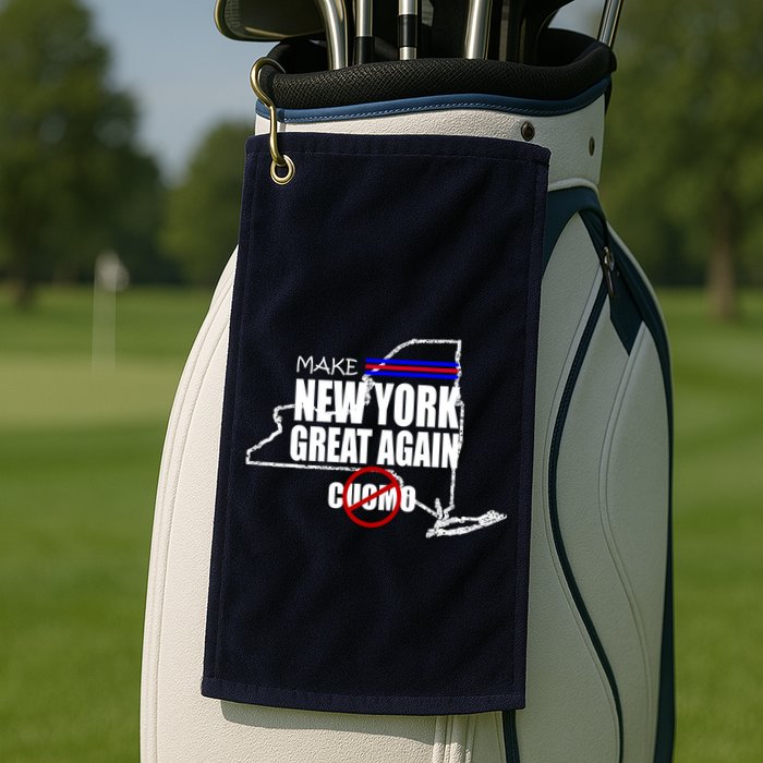 Make New York Great Again No More Cuomo Golf Towel