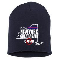 Make New York Great Again No More Cuomo Short Acrylic Beanie