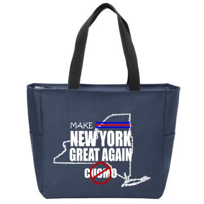 Make New York Great Again No More Cuomo Zip Tote Bag