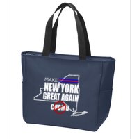 Make New York Great Again No More Cuomo Zip Tote Bag