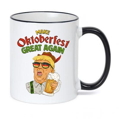 Make Oktoberfest Great Again 11oz Black Color Changing Mug