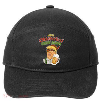 Make Oktoberfest Great Again 7-Panel Snapback Hat