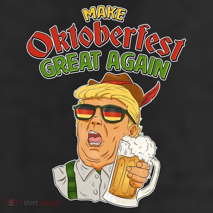 Make Oktoberfest Great Again 11oz C Handle Ceramic Mug