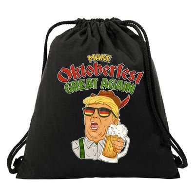 Make Oktoberfest Great Again Drawstring Bag