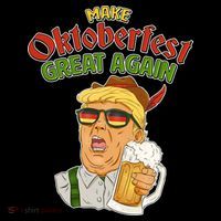 Make Oktoberfest Great Again Mesh Reversible Basketball Jersey Tank