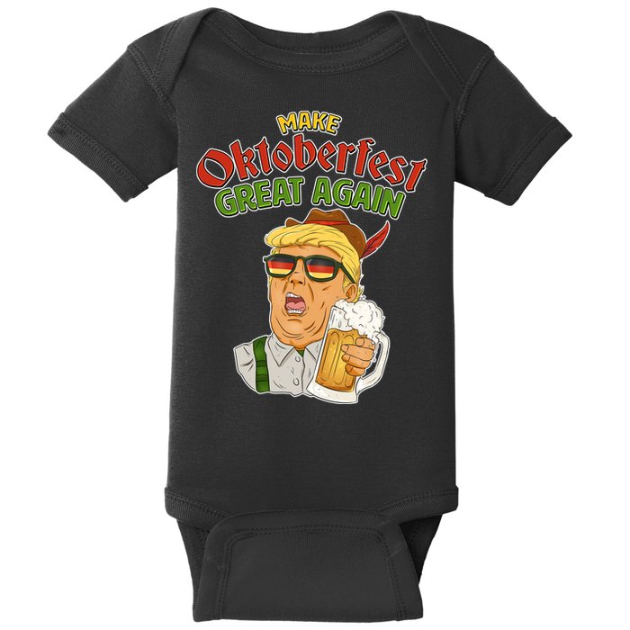 Make Oktoberfest Great Again Baby Bodysuit