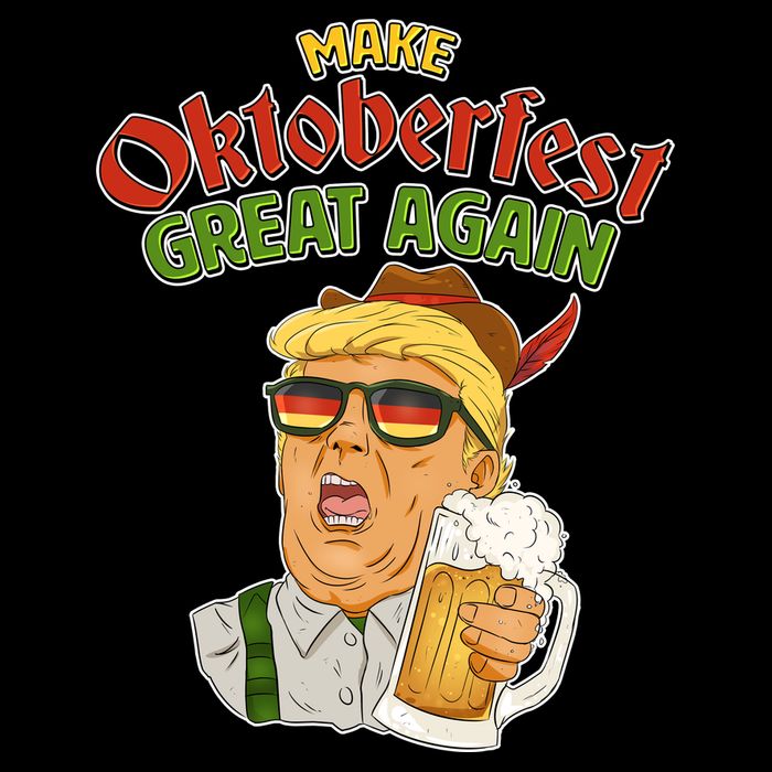 Make Oktoberfest Great Again Baby Bodysuit