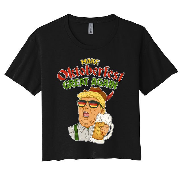 Make Oktoberfest Great Again Crop Top