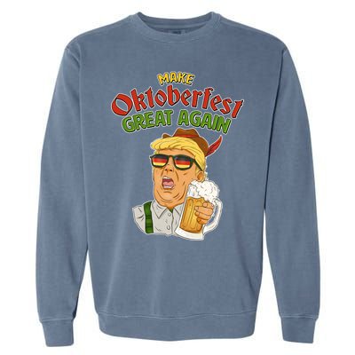 Make Oktoberfest Great Again Garment-Dyed Sweatshirt