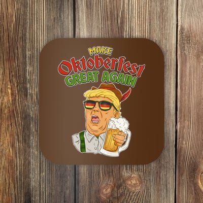 Make Oktoberfest Great Again Coaster