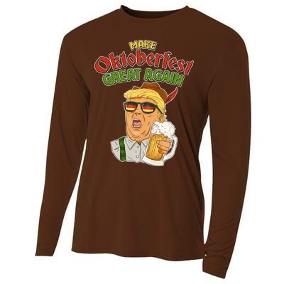 Make Oktoberfest Great Again Cooling Performance Long Sleeve Crew